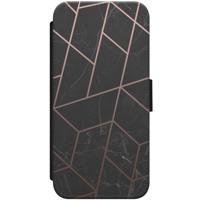 iPhone 7/8 flipcase - Marble grid - thumbnail