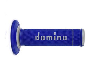 Domino rubber handvat "a190 rubber grip a190 bl/gr 118mm closed