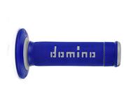 Domino rubber handvat "a190 rubber grip a190 bl/gr 118mm closed - thumbnail