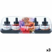 Set voor Aquarelschilderijen Talens Ecoline Multicolour 30 ml (3 Stuks) - thumbnail