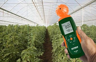 Extech CO240 Kooldioxidemeter 0 - 9999 ppm Met temperatuurmeting, Met USB-interface, Met datalogger Extech CO240 Kooldioxidemeter 0 - 9999 ppm Met temperatuurmeting, Met USB-interface, Met datalogger