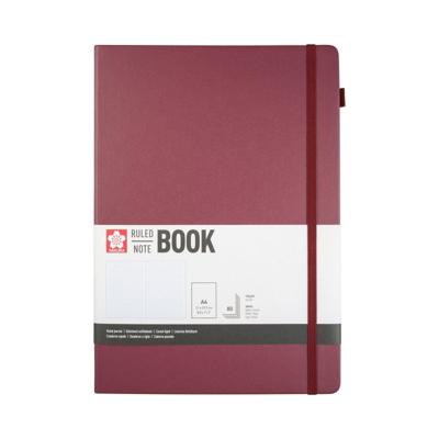 Sakura • notebook ruled 21x30cm mulberry