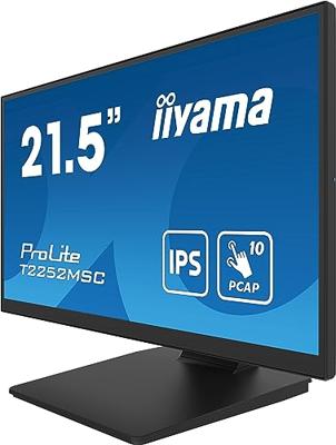 Iiyama ProLite T2252MSC-B2 Touchscreen monitor Energielabel: C (A - G) 54.6 cm (21.5 inch) 1920 x 1080 Pixel 16:9 5 ms HDMI, DisplayPort, - thumbnail