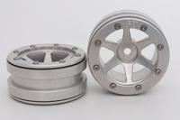 Metsafil Beadlock Wheels PT-Slingshot Zilver / Zilver 1.9 (2st) - thumbnail