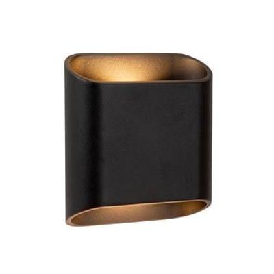 Lucide ATILA - Wandlamp Binnen/Buiten - LED Dimb. - 2x5W 2700K - IP65 - Zwart Lucide ATILA - Wandlamp Binnen/Buiten - LED Dimb. - 2x5W 2700K - IP65 - Zwart
