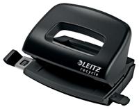 Leitz NeXXt Recycle Mini perforator, 10 blad, zwart - thumbnail