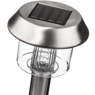 Zonnelamp Lumisky Alesia LED Zilverkleurig Roestvrij staal Helder wit (8 Stuks) - thumbnail