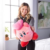 Tomy mocchi mocchi mega kirby knuffel pluche, 32cm - thumbnail