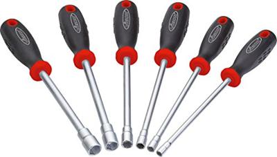 Vigor V4199 Dopschroevendraaier Sleutelbreedte (metrisch): 6 mm, 7 mm, 8 mm, 10 mm, 12 mm, 13 mm