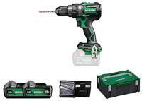 Hikoki DV18DCWPZ Accu klop-boorschroefmachine | 18 V | 140 Nm | 2 x 5.0 Ah accu + lader | HSC II Koffer DV18DCWPZ - thumbnail