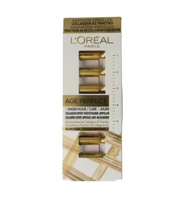 L'Oreal Paris Age perfect ampullen 1.3ml 7 Stuks