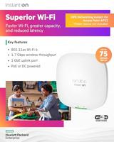 aruba R4W02A R4W02A Single WiFi-accesspoint 1200 MBit/s 2.4 GHz, 5 GHz - thumbnail