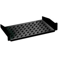 Digitus DN-19 TRAY-2-SW 19 inch Apparaatbodem voor patchkast 2 HE Vast inbouw Geschikt voor kastdiepte: vanaf 600 mm Zwart - thumbnail