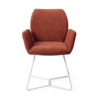 Jesper Home Misaki eetkamerstoel Cosy Copper beehive white - thumbnail