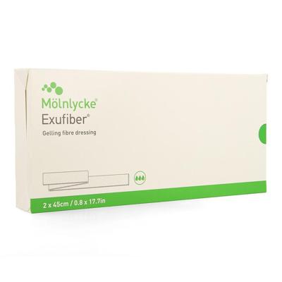 Exufiber Ag Gel.fibre Dressing Ster Wiek 2,0x45 5