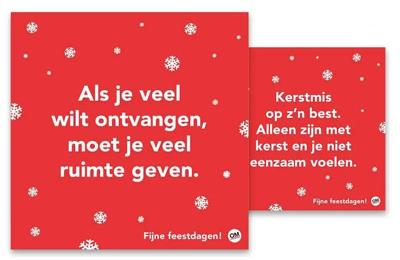 Omdenken Kerstkaarten