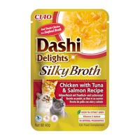 INABA CAT Dashi Delights Silky Broth Kip met Tonijn & Zalm - kattensnack - 40g - thumbnail
