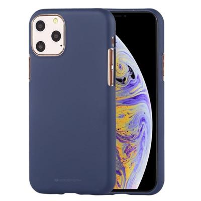 MERCURY GOOSPERY SOFE gevoel TPU schokbestendig en kras Case voor iPhone 11 Pro Max (donkerblauw) MERCURY GOOSPERY SOFE gevoel TPU schokbestendig en kras Case voor iPhone 11 Pro Max (donkerblauw)