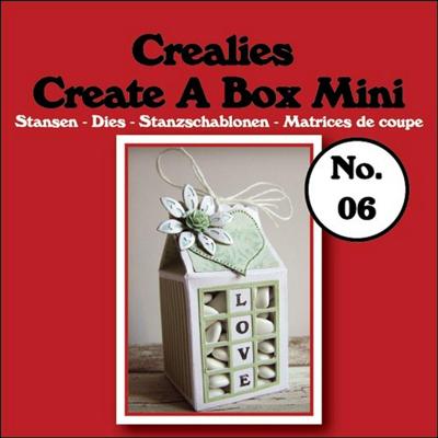 Crealies • create a box mini snijmal nr.06 melkpak