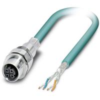 Phoenix Contact 1528497 Sensor/actuator inbouwconnector M12 Aantal polen (sensoren): 4 Bus, inbouw 1.00 m 1 stuk(s) - thumbnail