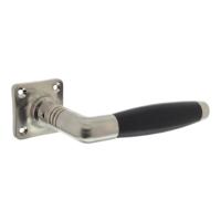 Deurkruk Ton Basic m.vierkant rozet nikk/mat - thumbnail