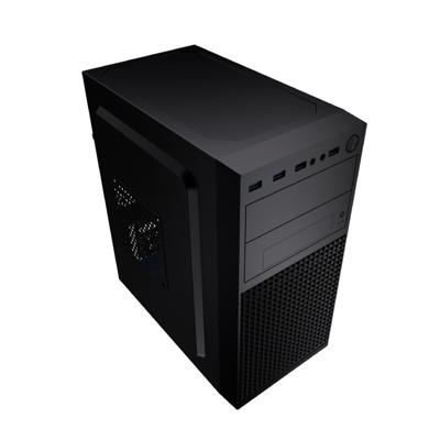 Gembird Minitower computerbehuizing Fornax K300, Micro-ATX, 2x USB 3.0 + 2x USB 2.0, zwart - thumbnail