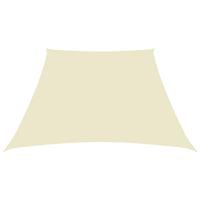 Zonnescherm trapezium 3/4x2 m oxford stof crmekleurig - thumbnail