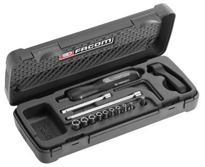 Facom set doppen 1/4" - 2 tot 10 nm - A.404J1 Facom set doppen 1/4" - 2 tot 10 nm - A.404J1