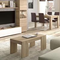 Hoofdtafel Forés Ek 100 x 50 x 43 cm - thumbnail