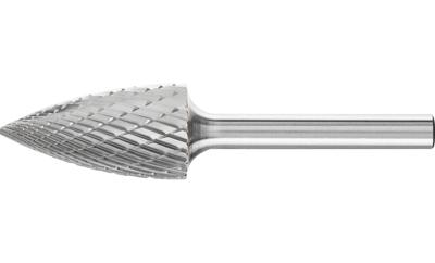 PFERD TOOLS 21122826 Freesstift Spitsboog Lengte 70 mm Afmeting, Ø 16 mm Werklengte 30 mm Schachtdiameter 6 mm PFERD TOOLS 21122826 Freesstift Spitsboog Lengte 70 mm Afmeting, Ø 16 mm Werklengte 30 mm Schachtdiameter 6 mm