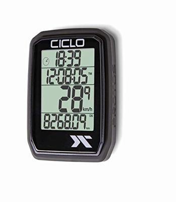 CICLOSPORT fietscomputer "protos 205" bike computer protos 205 black