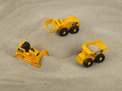 Klein Speelset cat bouwplaats