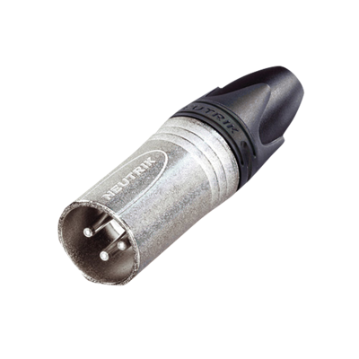 Neutrik NC3MXX XLR-connector Stekker, recht Aantal polen: 3 Zilver 1 stuk(s) Neutrik NC3MXX XLR-connector Stekker, recht Aantal polen: 3 Zilver 1 stuk(s)
