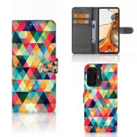 Xiaomi 11T | 11T Pro | Telefoon Hoesje | Geruit - thumbnail