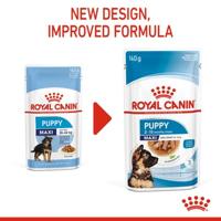 Royal Canin Maxi Puppy natvoer hond (in saus) 1 doos (10 x 140 g) - thumbnail