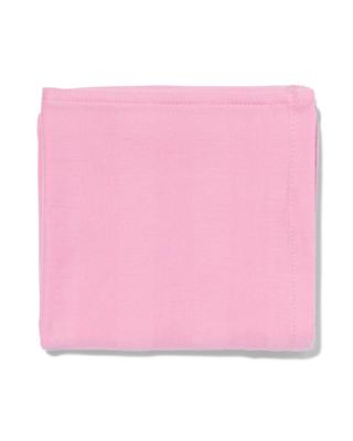 HEMA Theedoek 65x65cm katoen roze (roze)