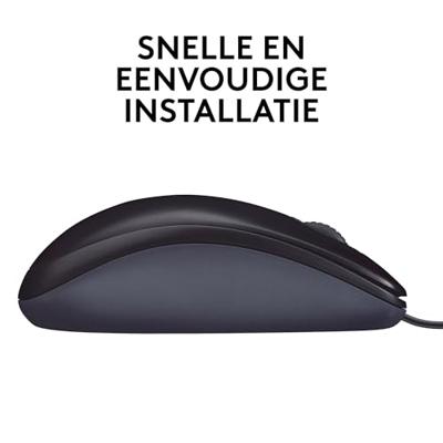 Logitech M90 muis zwart