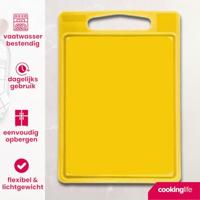 Cookinglife Snijplank met sapgeul 35 x 25 x 0.85 cm - Geel - thumbnail