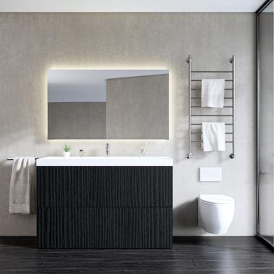 Onderkast Gliss Design Hades 2 Softclose Laden 140x84.5x45cm Houtskool Eiken (wastafel keuze) Onderkast Gliss Design Hades 2 Softclose Laden 140x84.5x45cm Houtskool Eiken (wastafel keuze)