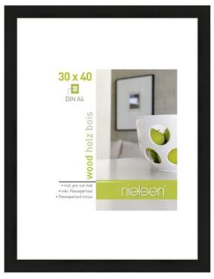 Nielsen Design nielsen fotolijst 8988016 apollon zwart 30x40 / 21x29,7 cm