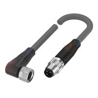 BALLUFF BCC02WR Distributieleiding M8 x 1 Aantal polen (sensoren): 3 5.00 m 1 stuk(s) - thumbnail