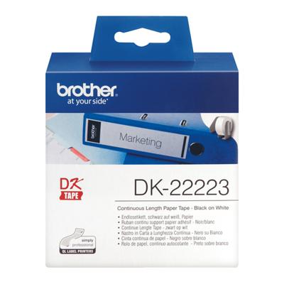 Brother Thermal Tape doorlopend 50mm wit - thumbnail