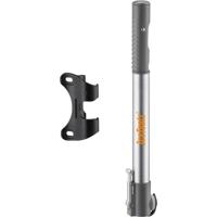 IceToolz mini fietspomp VeloAgile aluminium zilver - thumbnail