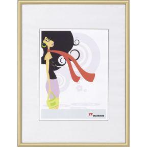 walther+ design KV520G Wissellijst Papierformaat: 20 x 15 cm Goud walther+ design KV520G Wissellijst Papierformaat: 20 x 15 cm Goud