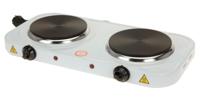 Elektrische kookplaat 2x1000W - thumbnail
