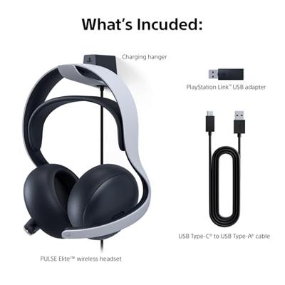 Sony Wireless PULSE Elite Headset - White