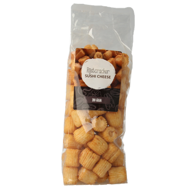 MijnNatuurwinkel Rijstcracker sushi cheese 200 Gram