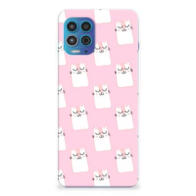 Motorola Moto G100 | TPU Hoesje | Sleeping Cats