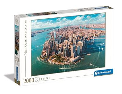 Clementoni legpuzzel lower manhattan new york city, 2000st.