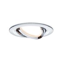 Paulmann 93880 Coin Slim LED-inbouwlamp Set van 3 stuks LED LED vast ingebouwd 6 W Chroom - thumbnail